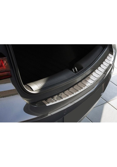 S-Dizayn  Opel Astra K Sw Krom Arka Tampon Eşiği Taşlı 2015 Üzeri