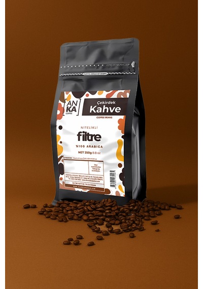 Blend Kavrulmuş Nitelikli Filtre Kahve Çekirdeği 250 G %100 Arabica, Yumuşak İçimli