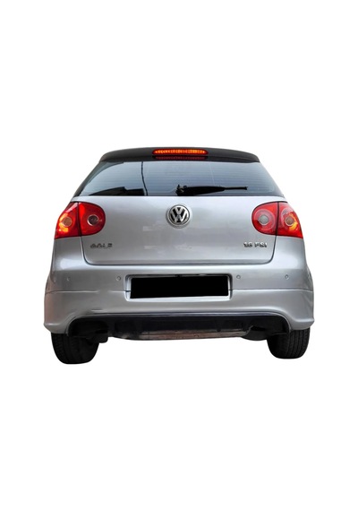 Vw Golf 5 Custom Arka Ek Difüzör Siyah Plastik 2003-2009 Arka-difizör-bodykit-ek-karlık
