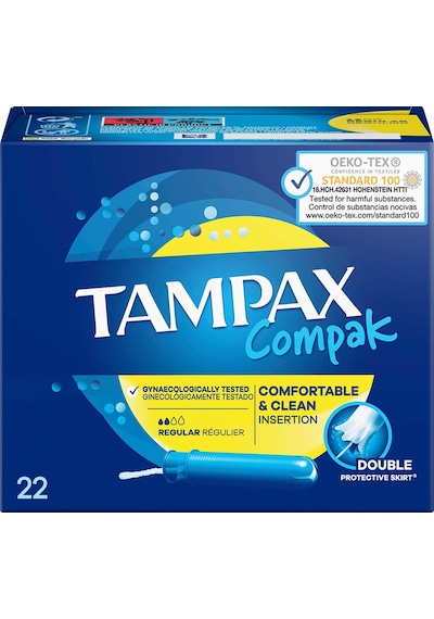 Tampax Tampon Normal Eko Paket 22'li