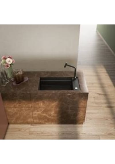 Franke - Kng 110-62 Nero Tezgah Altı Granit Eviye - 125.0529.612 Nero