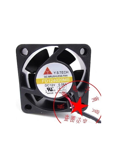 Ys Tech 40x40x20mm 12v 0,06a 3 Kablo Fan Fd124020ms