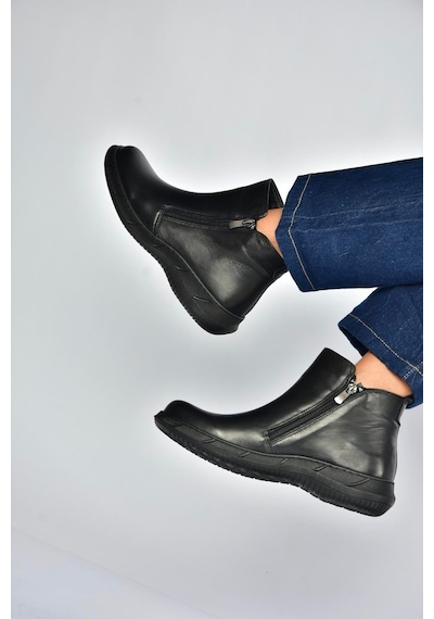 Fox Shoes V398577603 Siyah Hakiki Deri Kadın Bot Siyah-hakiki Deri Fox Shoes V398577603 Siyah Hakiki Deri Kadın Bot Siyah-hakiki Deri