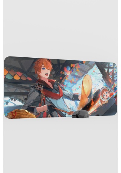 Childe Genshin Impact Anime Gacha V2 - 90x40 Xxl Gaming Mouse Pad Fare Altlığı