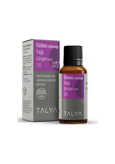 Talya Soğuk Sıkım %100 Saf ve Doğal Üzüm Çekirdeği Yağı 20 ML