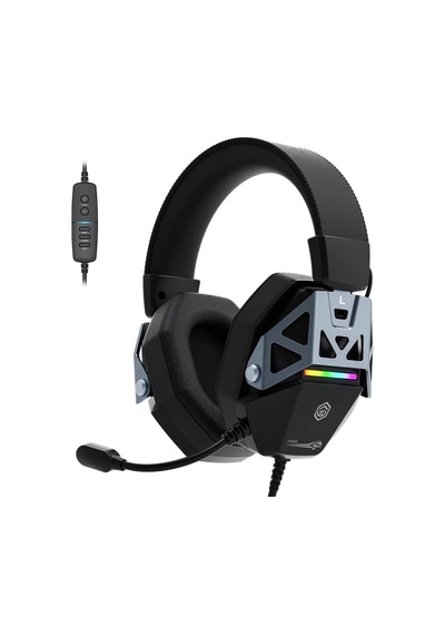 Gb-h15b Forge Rgb 7.1 Virtual Surround Enc Siyah Oyuncu Kulaklığı
