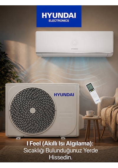 Hyundai HYN-24000WF 24000 Btu Duvar Tipi Split Klima