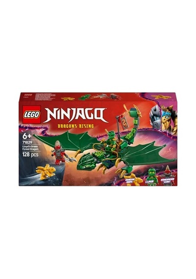 Lego Yeşil Orman Ejderhası Oyuncak Seti, 6 Yaş Ve Üzeri Çocuklar İçin Eğlenceli