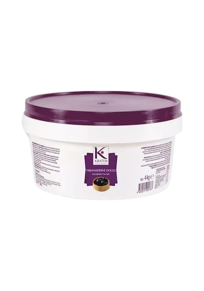 Krater Yaban Mersini Krema Dolgu 4 Kg
