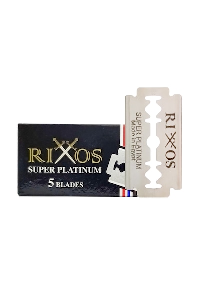 Rixos Super Platinum Çift Taraflı Yaprak Jilet 5 Adet 5'li Kutu 25 Adet Jilet