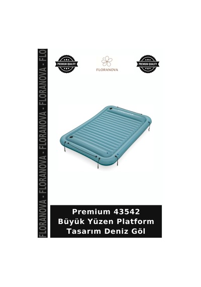 Premium 43542 Büyük Yüzen Platform Tasarım Deniz Göl Belirtilmemiş