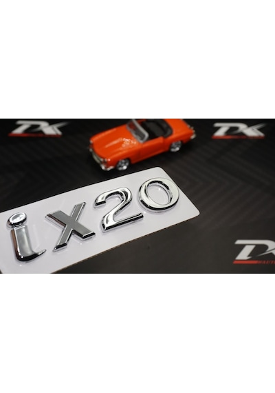 Hyundai Ix20 Bagaj 3M 3D Krom Abs Yazı Logo Amblem (511470110)