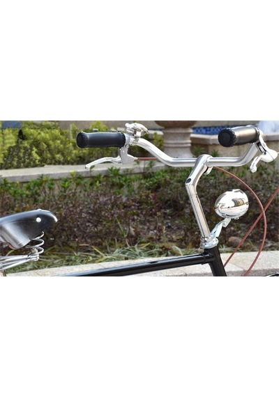 Bike And Art 25,4 Krom Şehir Bisikleti Retro Gidon 590 Mm Gri - Gümüş
