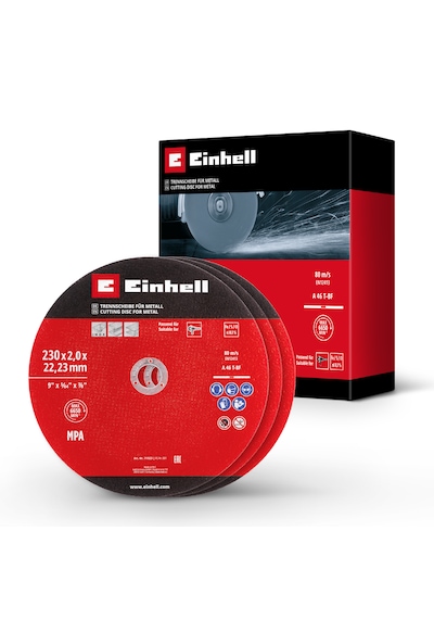 Einhell Axxio 36/230 Q Akülü Taşlama 2 18V Twinpack 4AH Starter Kit Metal Kesme Diski Dahil