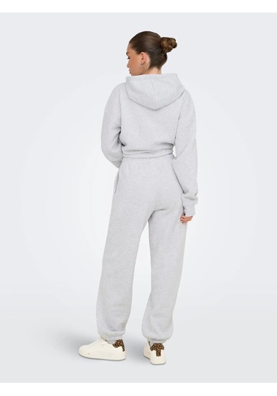 Only Onlbest Cuff Pant Swt Noos Kadın Eşofman Altı 15357504 Gri