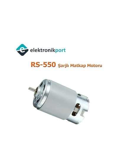 Elektronikport-Rs 550 Şarjlı Matkap / Cnc Motoru - Yüksek Kalite