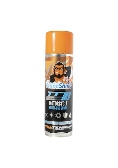 Tru-tension M011 Primeshine Tt78 Multi-use 500ml Motosiklet İçin Üstün Yağlama Ve Temizleme Spreyi