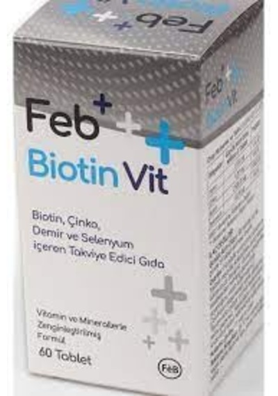 Feb Biotin Vit 60 Tablet