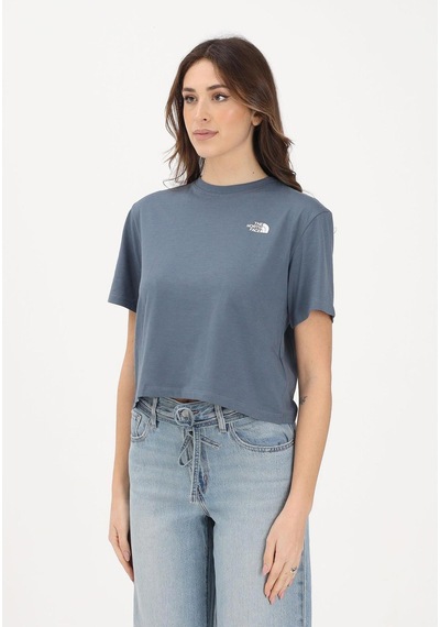 The North Face Evolution Simple Dome Kadın Gri Tişört Nf0a8fdh0u31