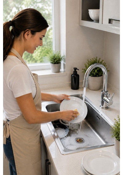 Paslanmaz Çelik Lavabo Gider Süzgeci Evye Süzgeci Kıl Saç Yemek Artığı Tutucu