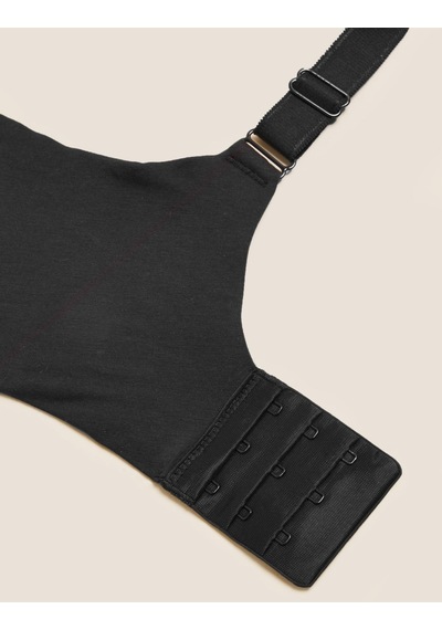 Marks & Spencer Balensiz Toparlayıcı Pamuklu Sütyen T33008000 Siyah