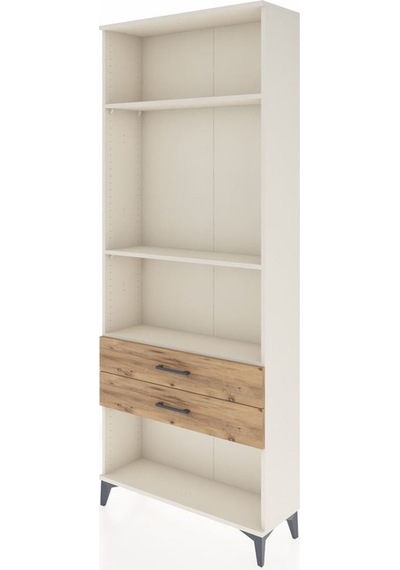 Arges Dolap 3 Raflı 2 Çekmeceli 88x30x221 Aytaşı-çam Aytaşı