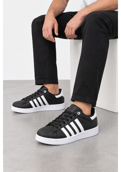 Ht Hotin Captiva Erkek Bağcıklı Günlük Sneaker Spor Ayakkabı Siyah-beyaz SİYAH-BEYAZ Ht Hotin Captiva Erkek Bağcıklı Günlük Sneaker Spor Ayakkabı Siyah-beyaz SİYAH-BEYAZ