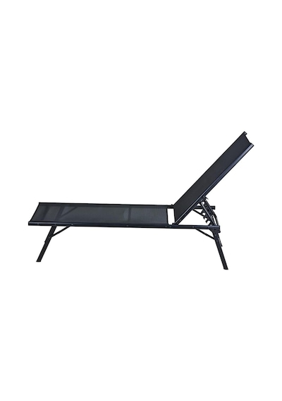 Reyo Bysay Katlanabilir Fileli Şezlong, Alüminyum Çerçeve, Antrasit, 54x180x35 Cm, Plaj Ve Havuz İçin Portatif Bah Diğer