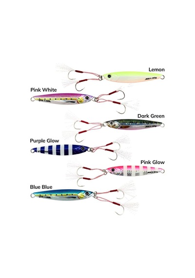 Fubelo Jigga 60gr Metal Jig Yem Purple Glow