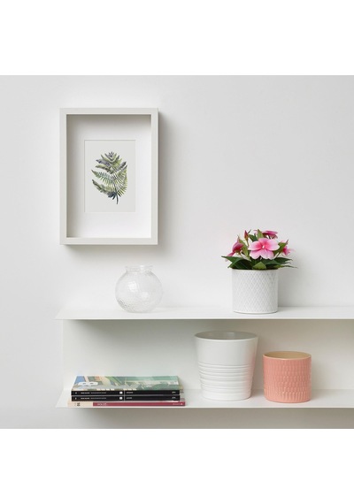 Saksılı Yapay Bitki Pembe Balsam Çiçeği, Meridyendukkan 9 Cm İç/dış Mekan