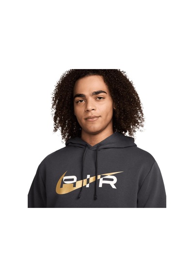 Nike Air Erkek Hoodie Sweatshirt-9229 Gri