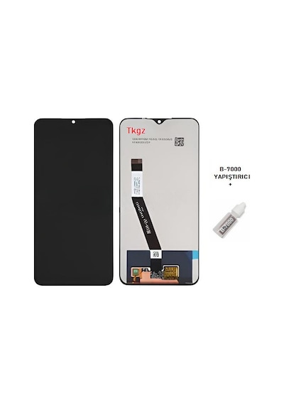Tkgz - Xiaomi Redmi 9 Lcd Ekran Dokunmatik -a- Kalite + B-7000