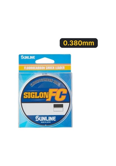 Sunline Siglon Fluorocarbon Misina 50mt 0.380mm