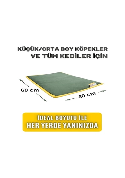 4 Mevsim Kedi Köpek Minderi 60 40 Yıkanabilir Pet Yatağı Kedi Köpek Serinletici Minder 60 40 / 4 Mevsim Yatak, So