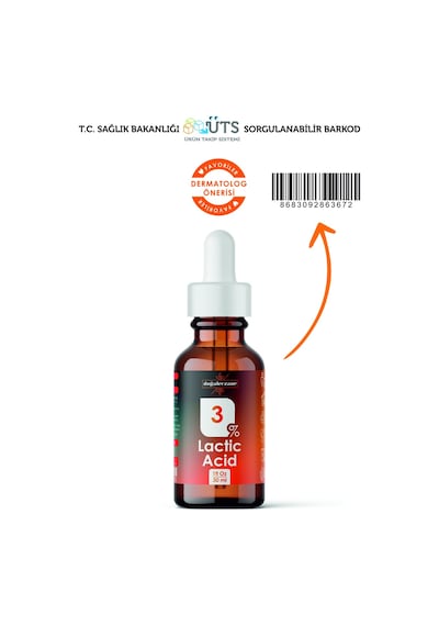 Doğal Eczane %3 Lactic Acid Peeling Serum 30 ML