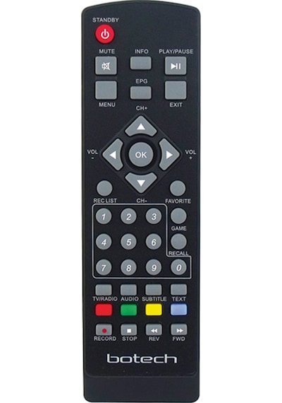 Botech Bc-7200 Uydu Alıcı Kumandası