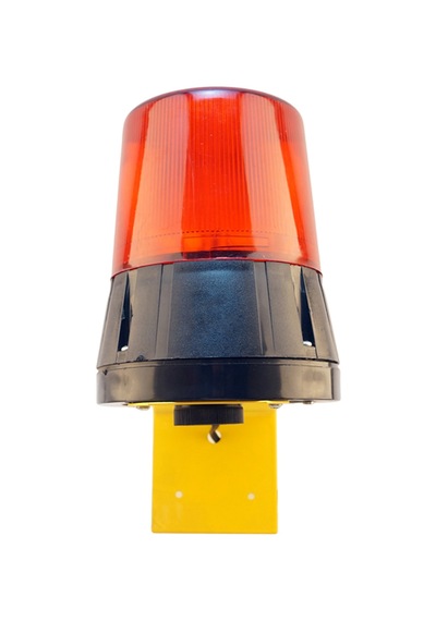 Mesan Ø110 İkaz Lamba Döner Buzzer L Montaj Kırmızı 220vac Ms 899.1.220vac