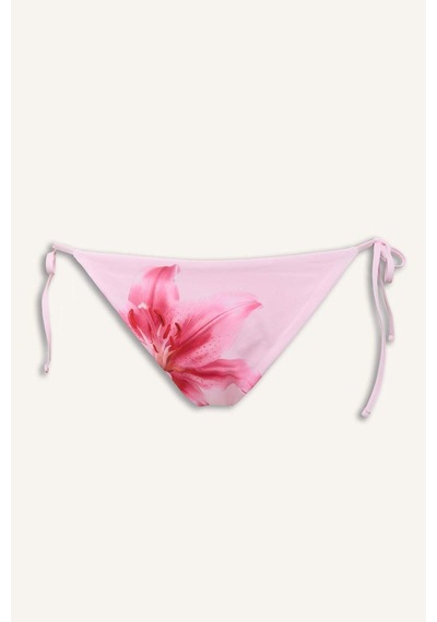 Defacto Regular Fıt Çiçekli Pembe Bikini Alt G5302ax26smpn69 Pembe-pn69