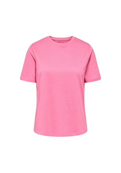 Only Onlfreja Luxe Kadın Tişört Kısa Kollu Pembe