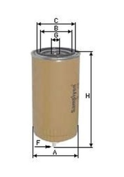 ŞAMPİYON CS1684,FS1280,WF1275 YAKIT FİLTRESİ