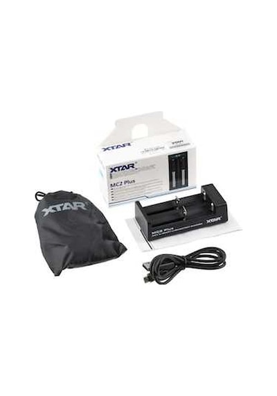 Xtar Mc2 Plus Pil Şarj Aleti 18650 21700 Li-ion Akıllı Çiftli Şarj Cihazı Usb