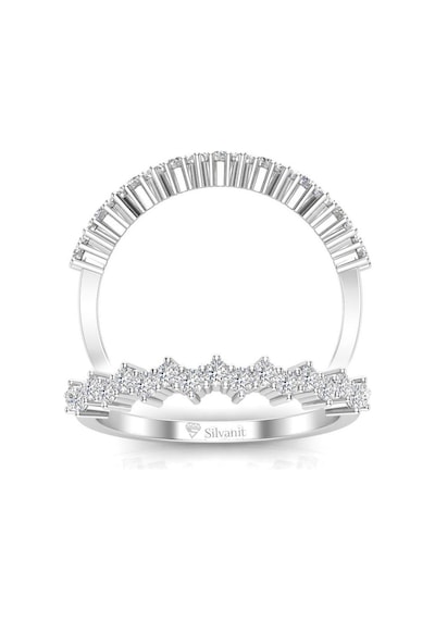 0,30 Karat Yarımtur Pırlanta Yüzük (464658611)