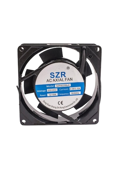 Szr9225 220v 0.08a Metal Fan - 92x92x25mm