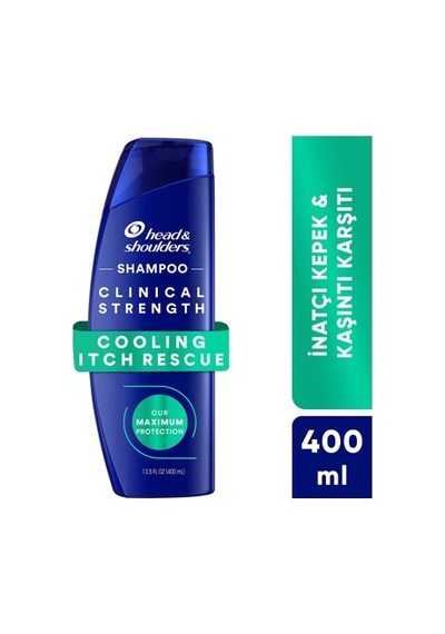 Head&shoulders Head & Shoulders Clinical Strength Cooling Itch Rescue Kaşıntı Karşıtı Şampuan 400