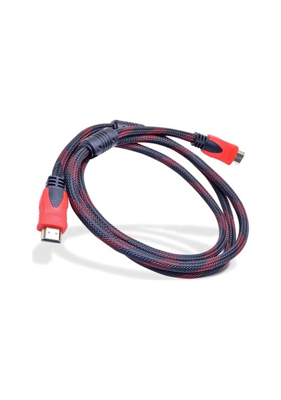 Yüksek Hızlı Full HD 3D Örgülü HDMI Kablo - 1.5 Metre