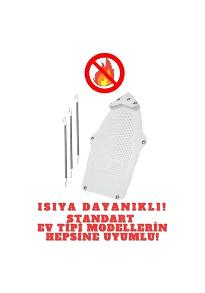 Teflon Ütü Altlığı Yanmaz, Yapışmaz, Parlatmaz Ütü Tabanı Diğer
