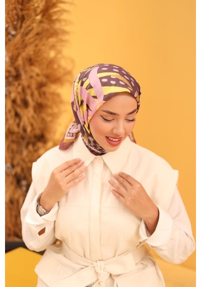 Silk Home Olinda Eşarp 48003-40 MÜRDÜM