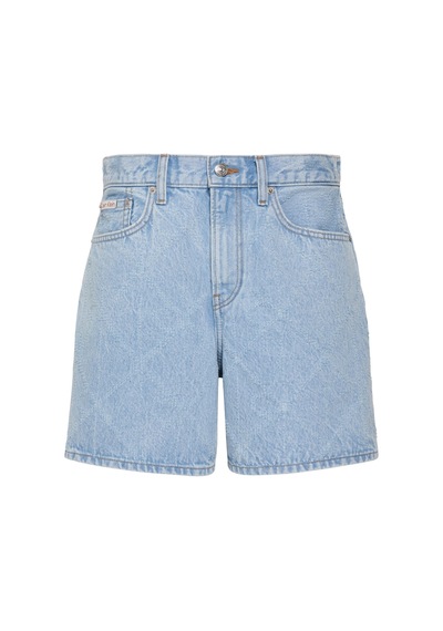 Calvin Klein 90s 6 In Needlepunch Tr Kadın Mavi Denim Şort-15708