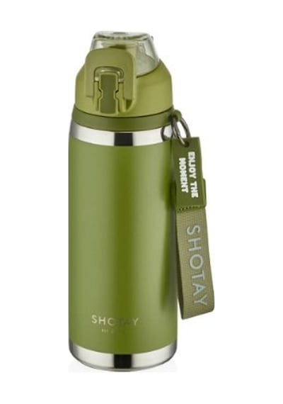 Shotay Campıng Termos Matara Yeşil 750 Ml.
