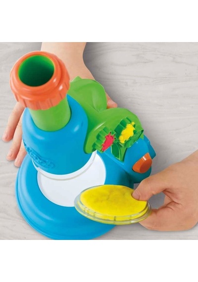 G0494 Play-doh Işıklı Mikroskop Oyun Seti +3 Yaş Çok Renkli